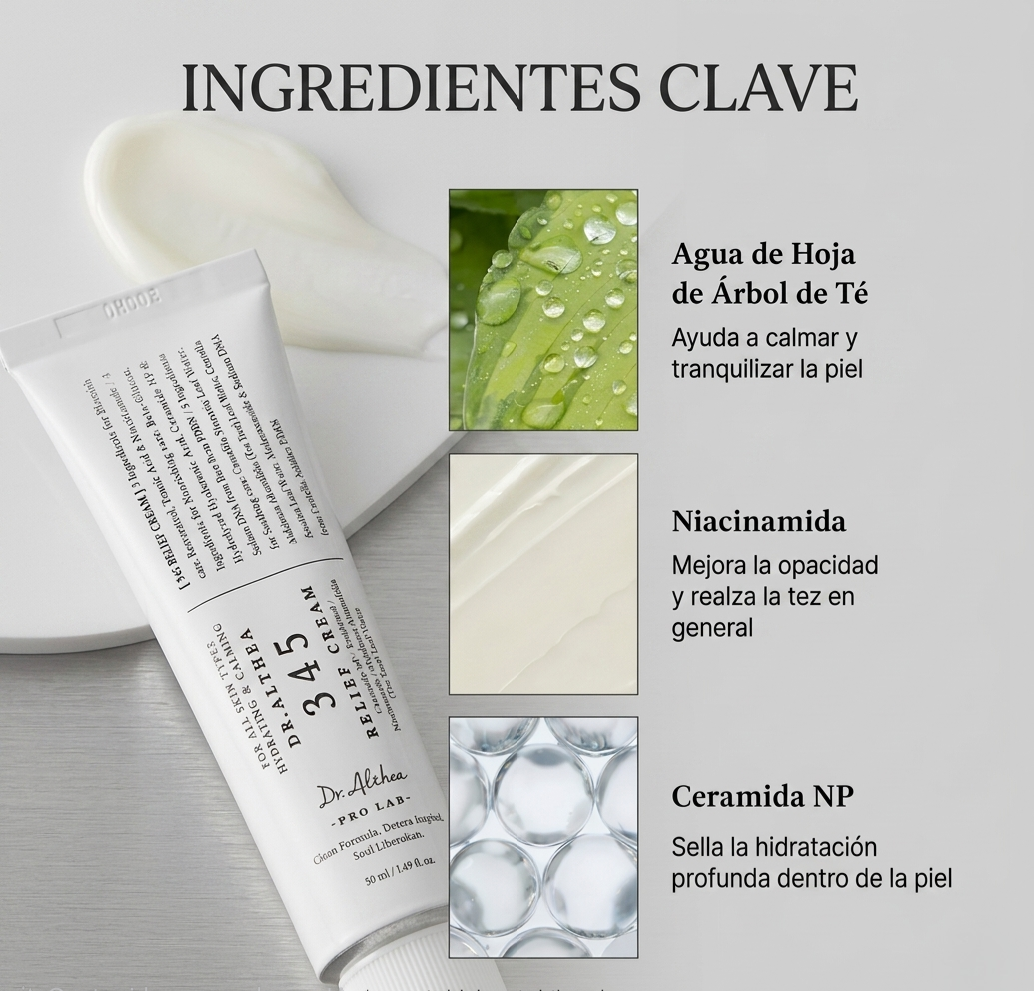Crema Facial Dr. Althea 345 - Reparación e Hidratación Profunda