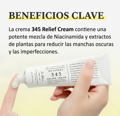 Crema Facial Dr. Althea 345 - Reparación e Hidratación Profunda